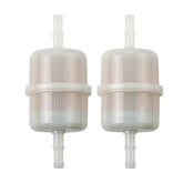 Hipa 2-Pack 24 050 13-S Fuel Filter 15 Micron for Kohler CH20S- CH25S, CH670S CH730S - CH750S SV720S to SV740S LH685S LH690S LH750S